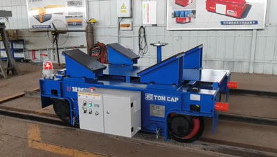 Tralaí aistrithe iarnróid tromshaothair saincheaptha