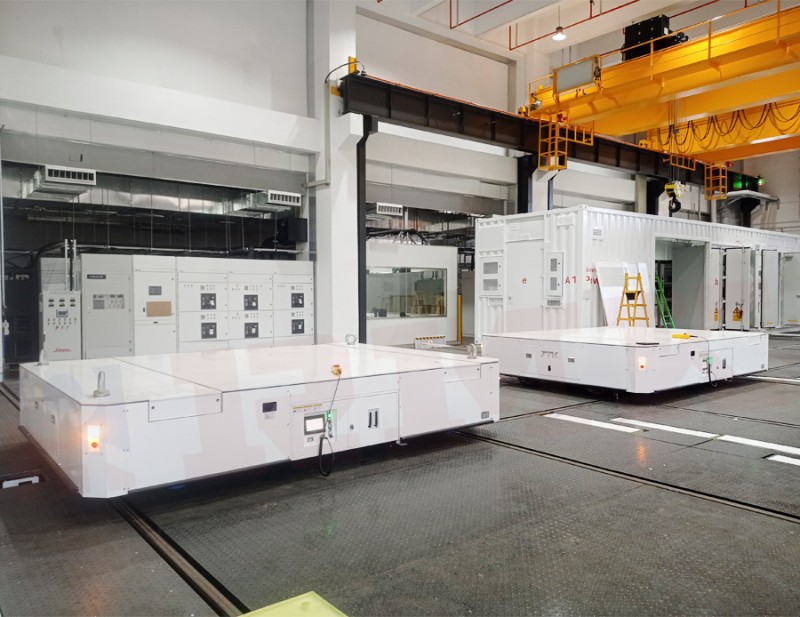 40 tonna cart aistrithe iarnróid uathoibríoch